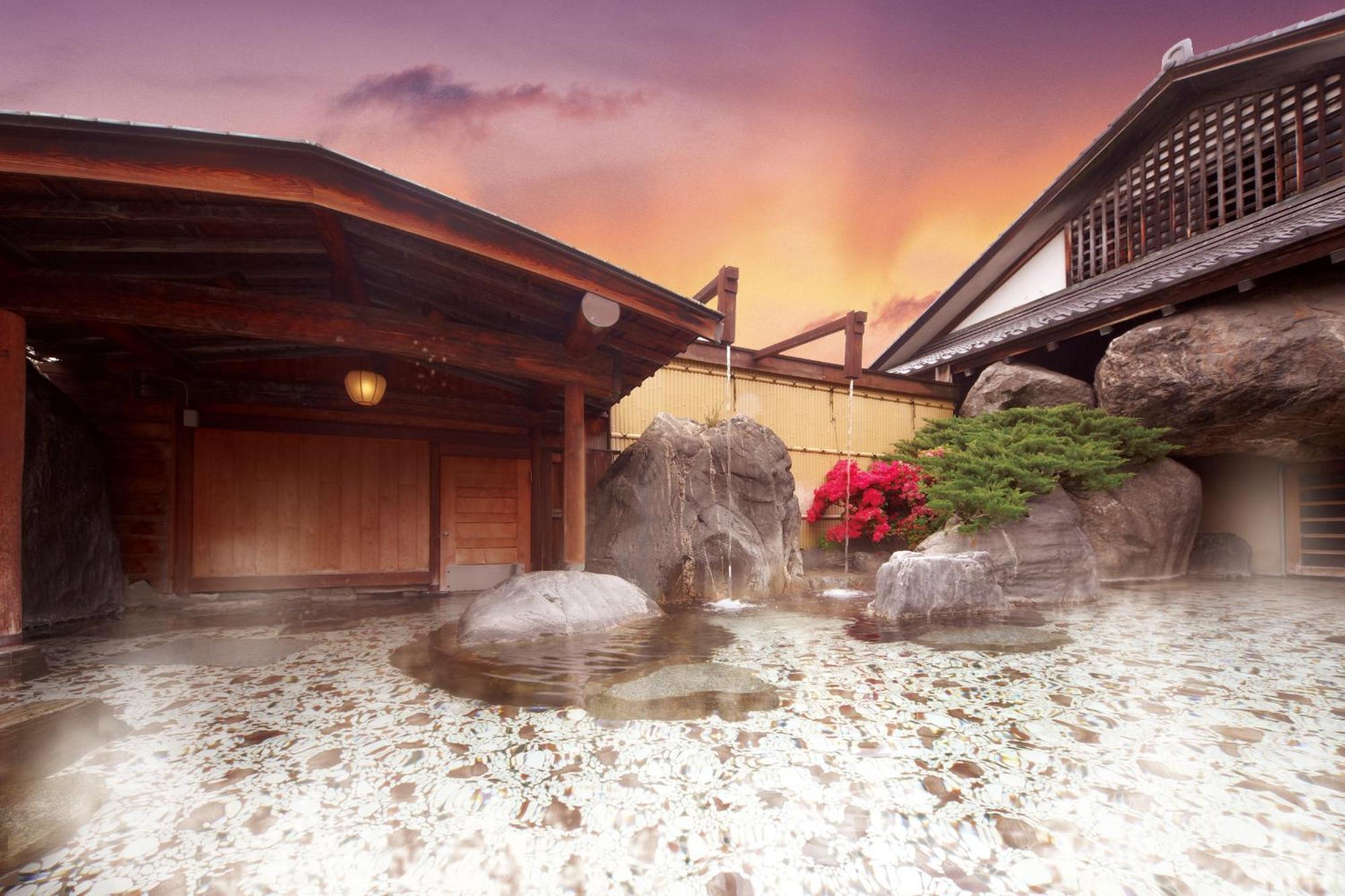 מלון Fuefuki Beautiful Japanese Garden Kagetsu מראה חיצוני תמונה