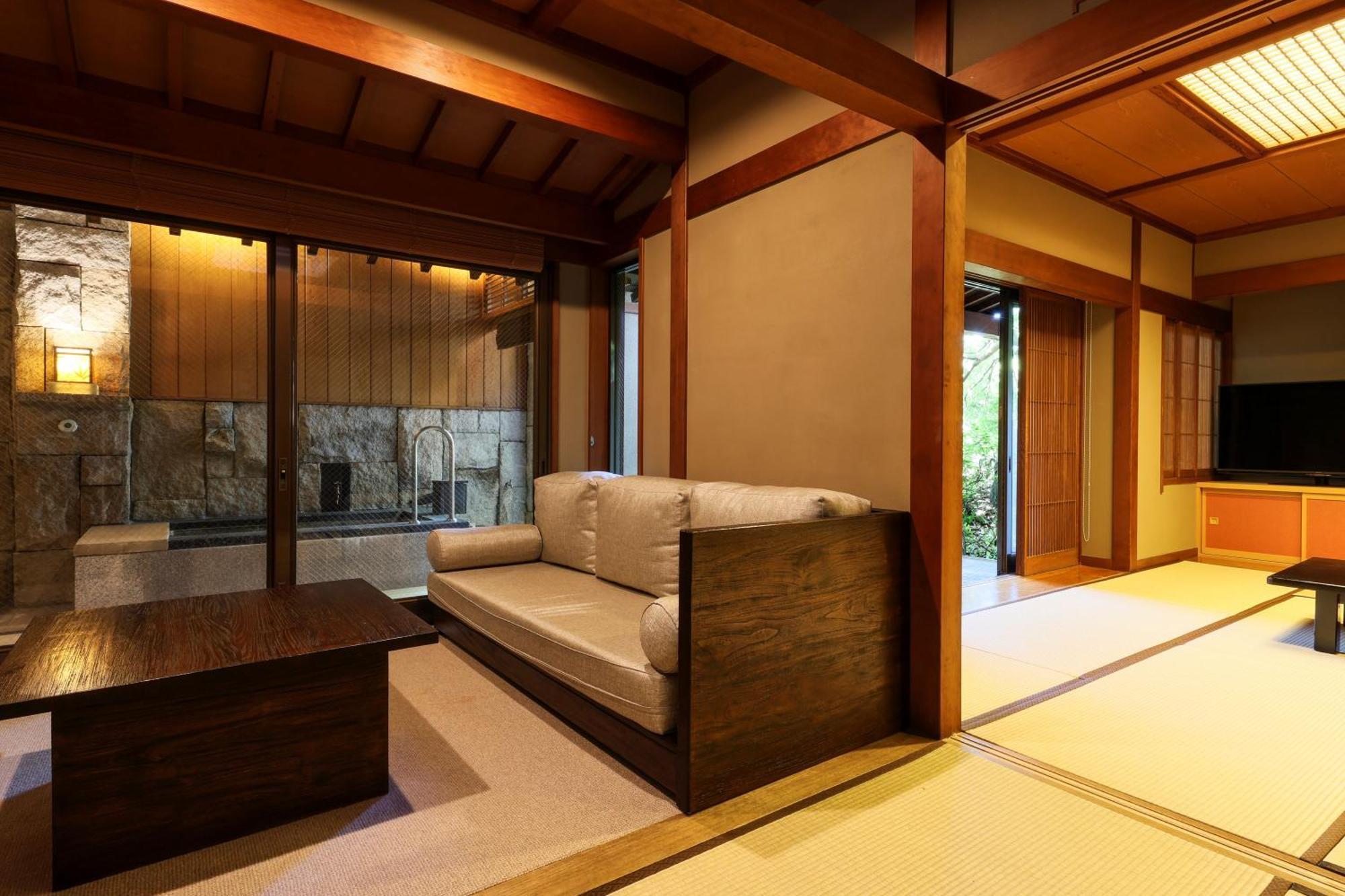 מלון Fuefuki Beautiful Japanese Garden Kagetsu מראה חיצוני תמונה
